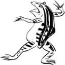 竹林通信　鳥獣戯画